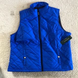 Blue Ralph Lauren puffy vest